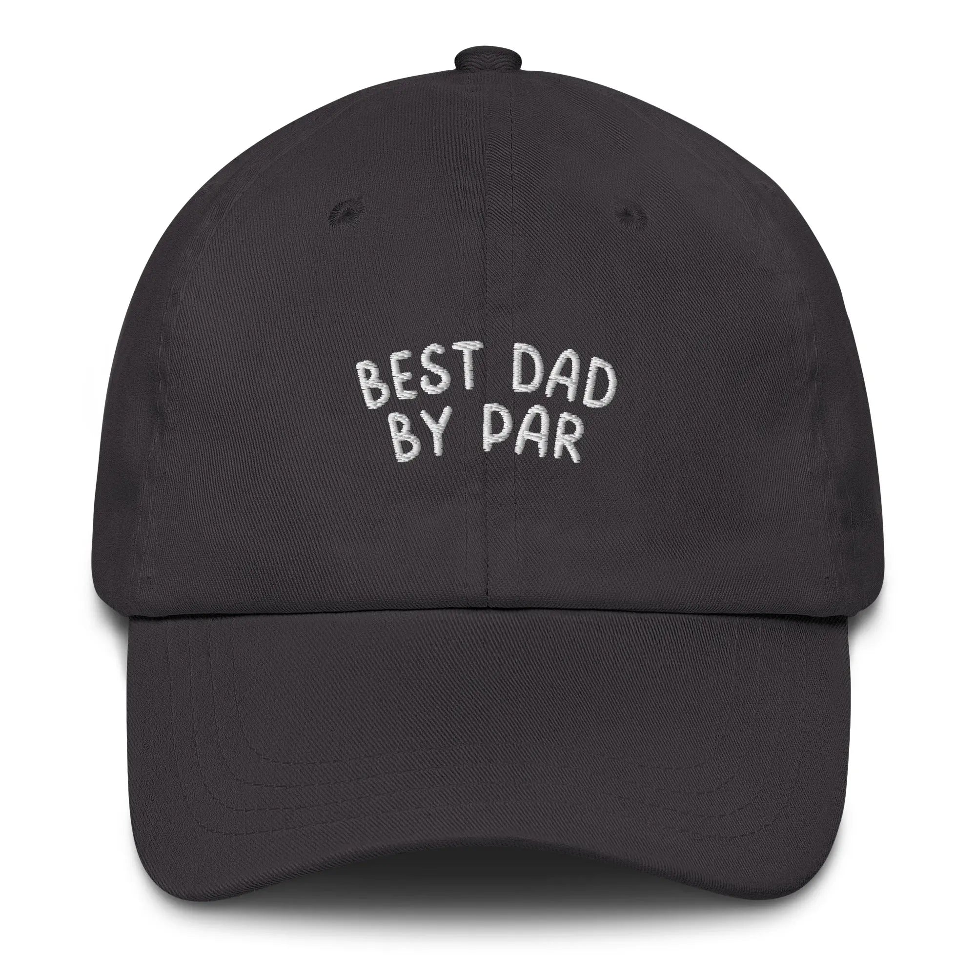 Best Dad by Par Embroidered Cap  