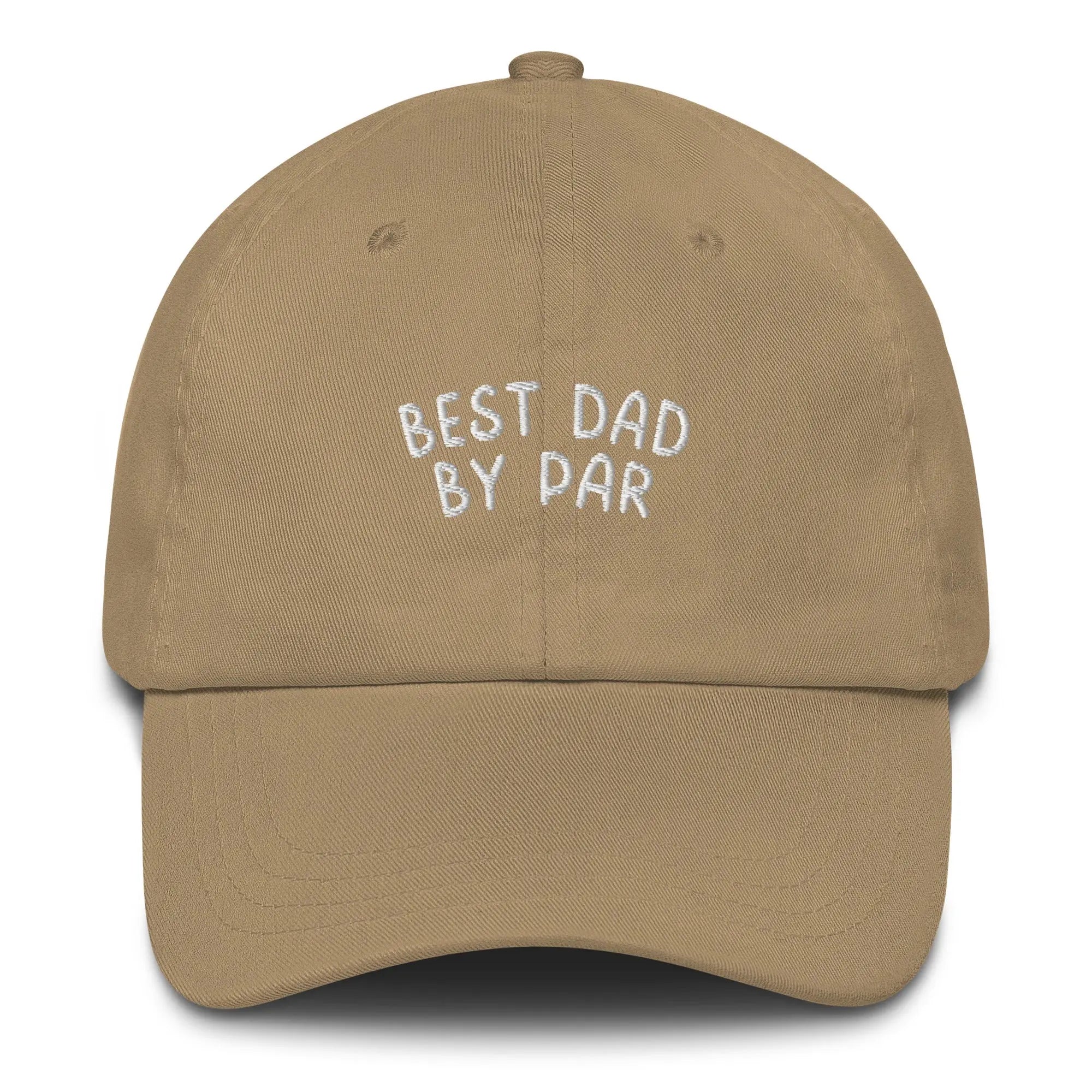 Best Dad by Par Embroidered Cap  