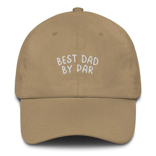 Best Dad by Par Embroidered Cap  
