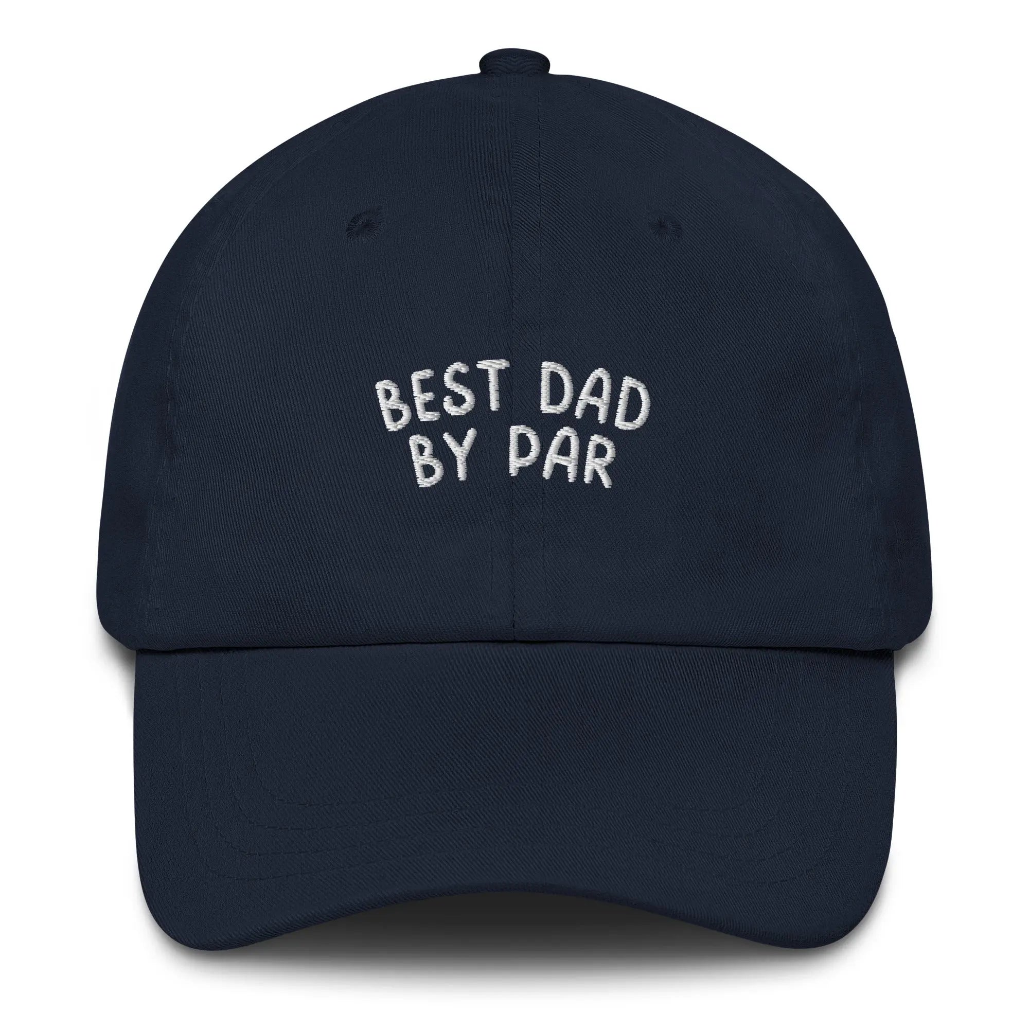 Best Dad by Par Embroidered Cap  