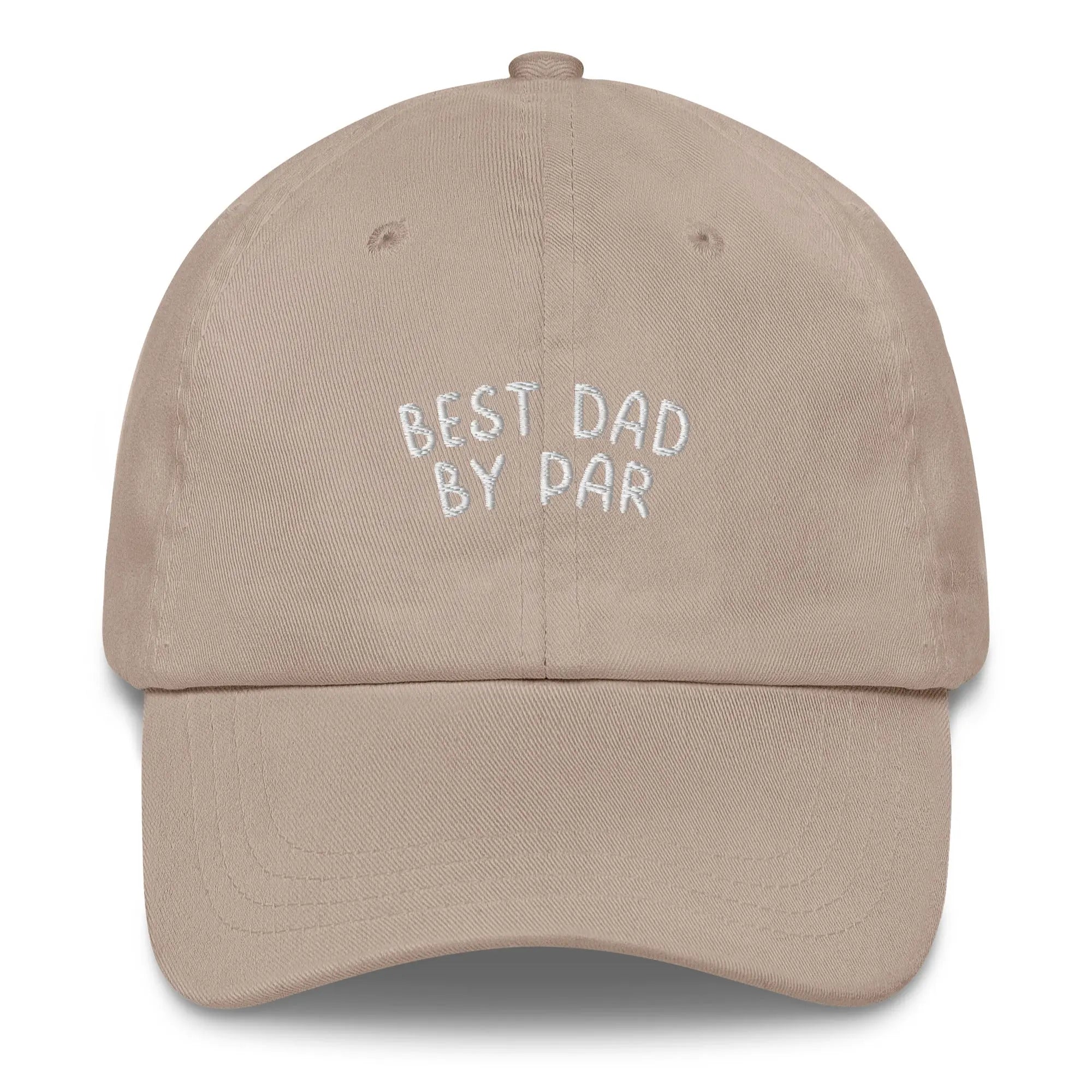 Best Dad by Par Embroidered Cap  