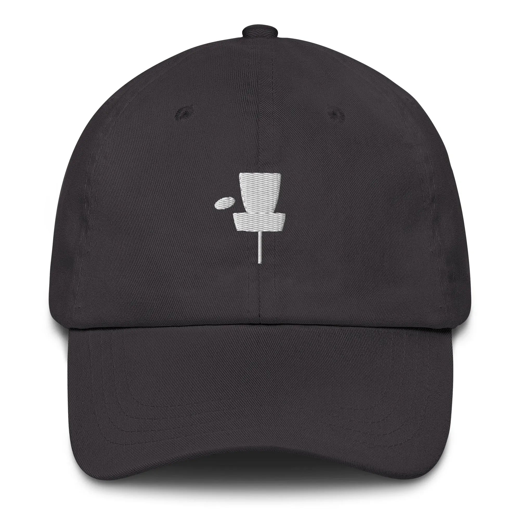Disc Golf Basket Embroidered Cap | Minimalist Disc Golf Hat  