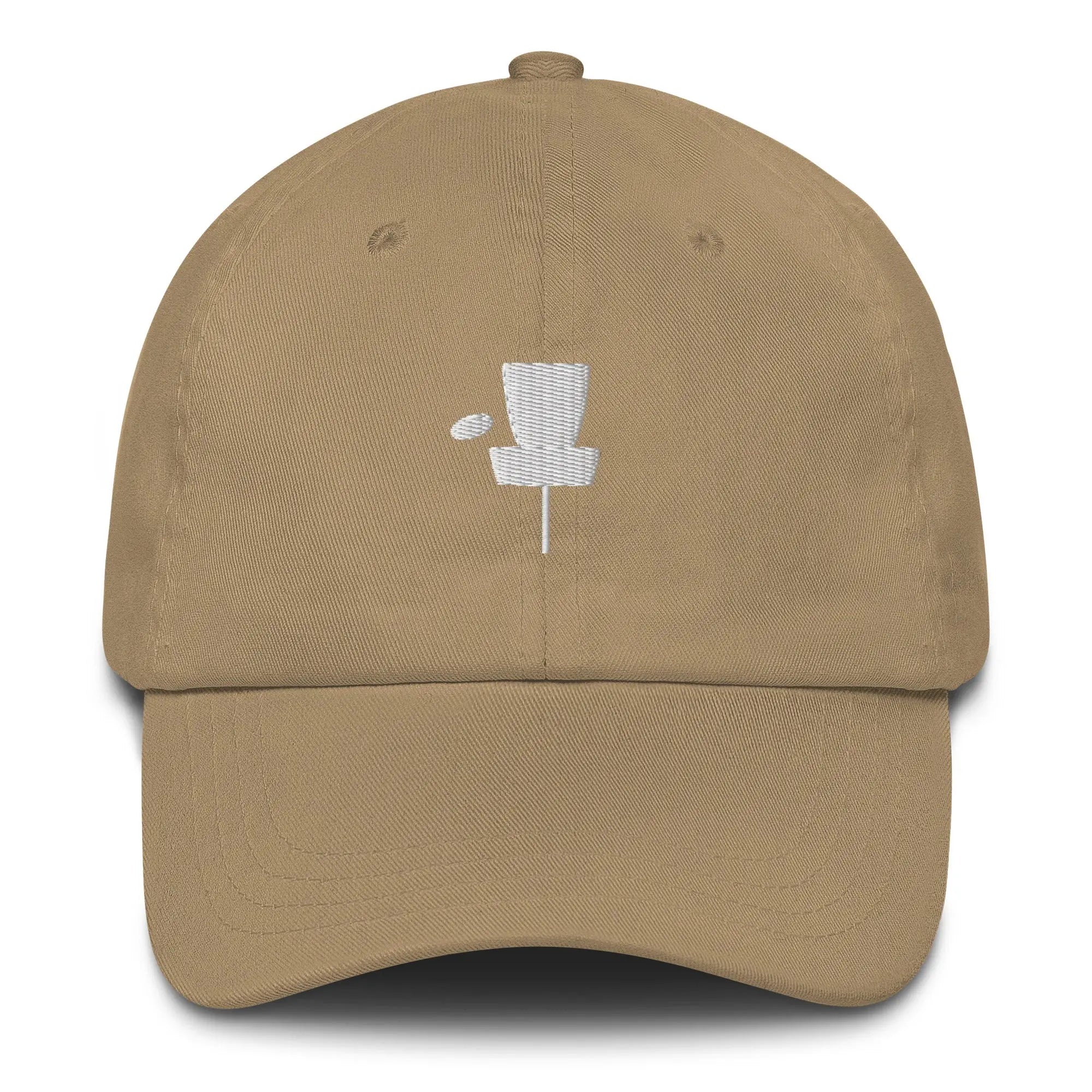 Disc Golf Basket Embroidered Cap | Minimalist Disc Golf Hat  