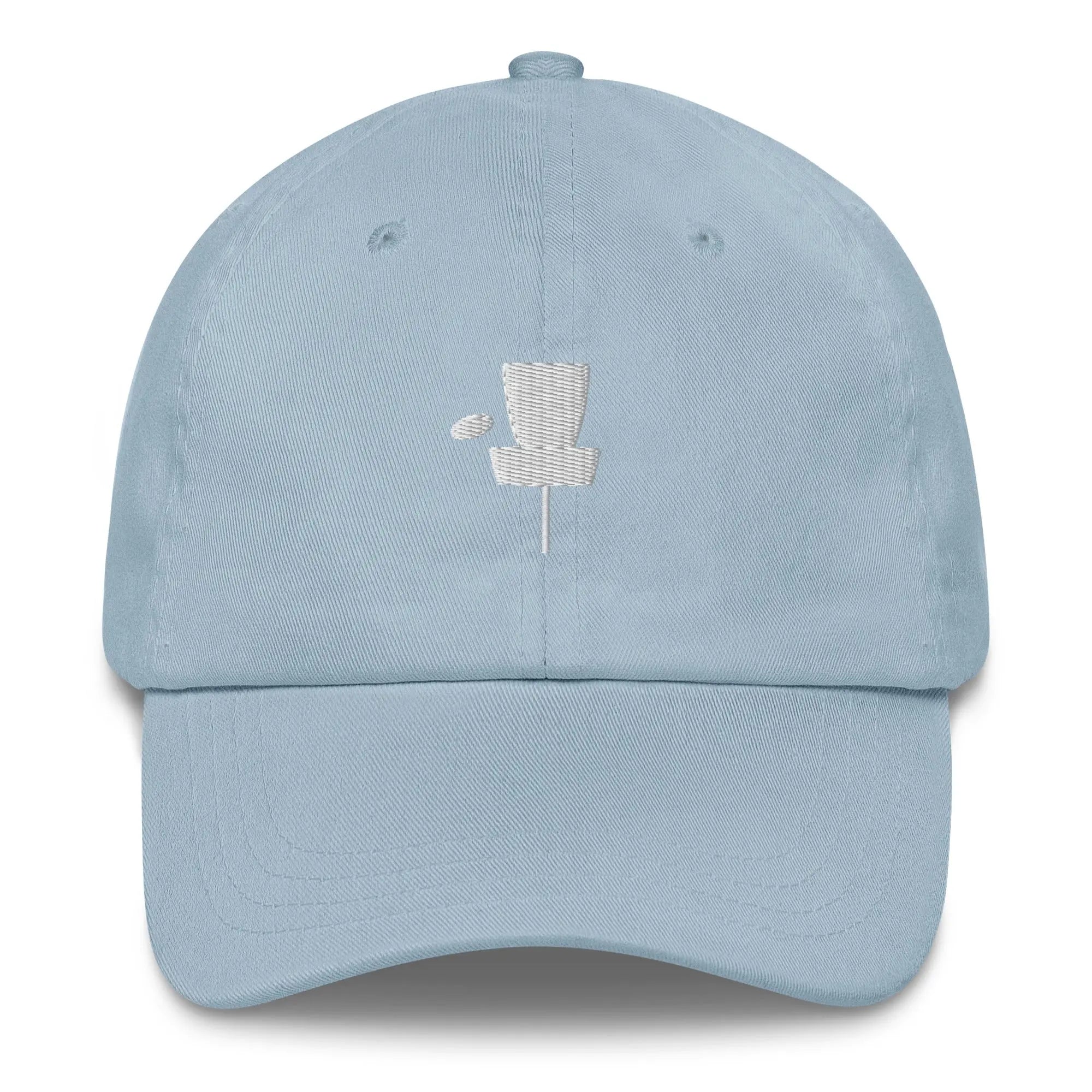 Disc Golf Basket Embroidered Cap | Minimalist Disc Golf Hat  