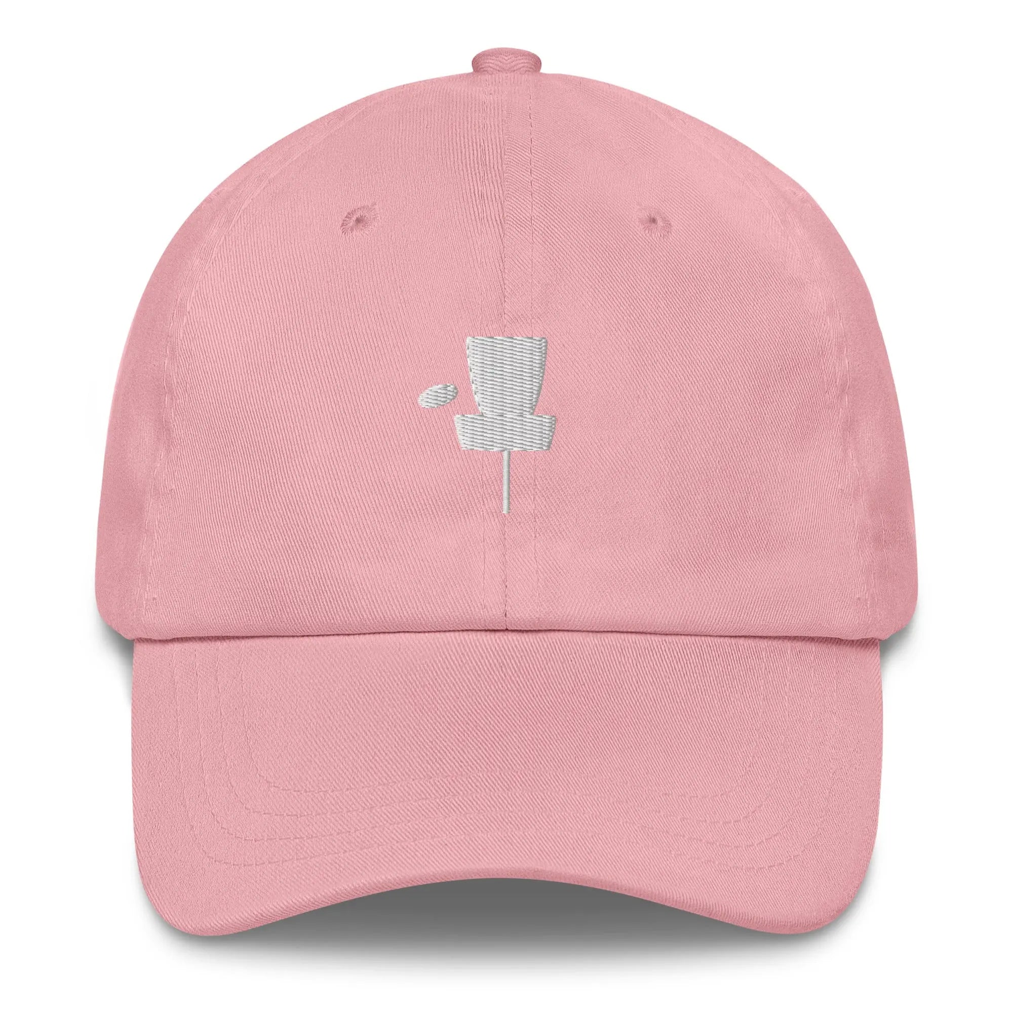 Disc Golf Basket Embroidered Cap | Minimalist Disc Golf Hat  