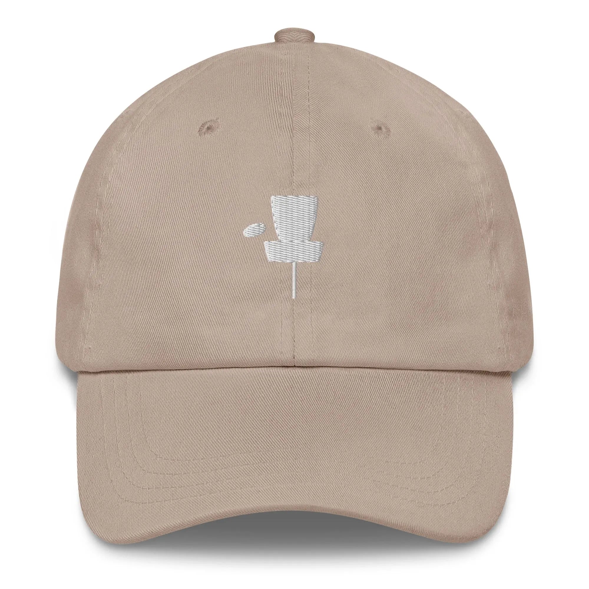 Disc Golf Basket Embroidered Cap | Minimalist Disc Golf Hat  