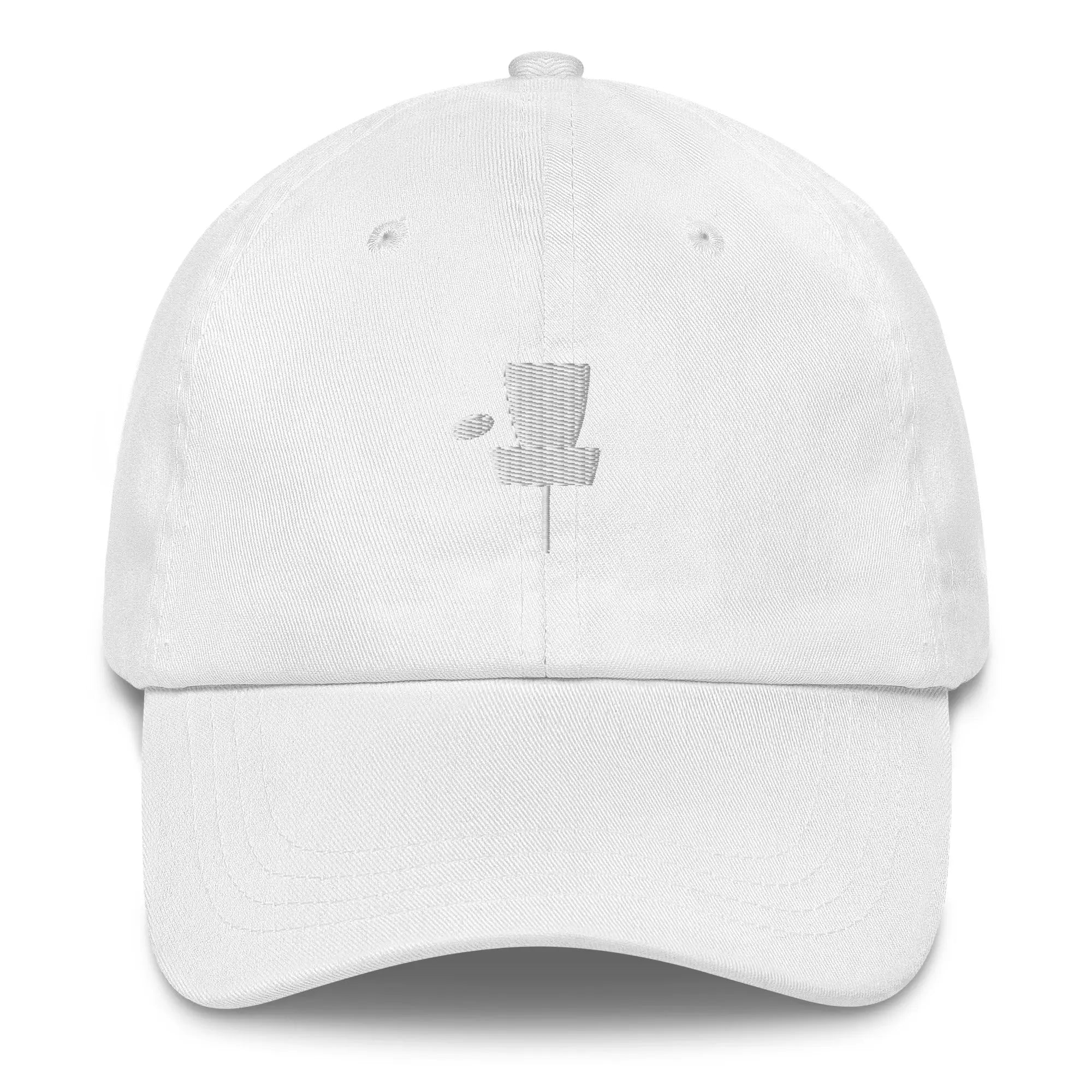 Disc Golf Basket Embroidered Cap | Minimalist Disc Golf Hat  