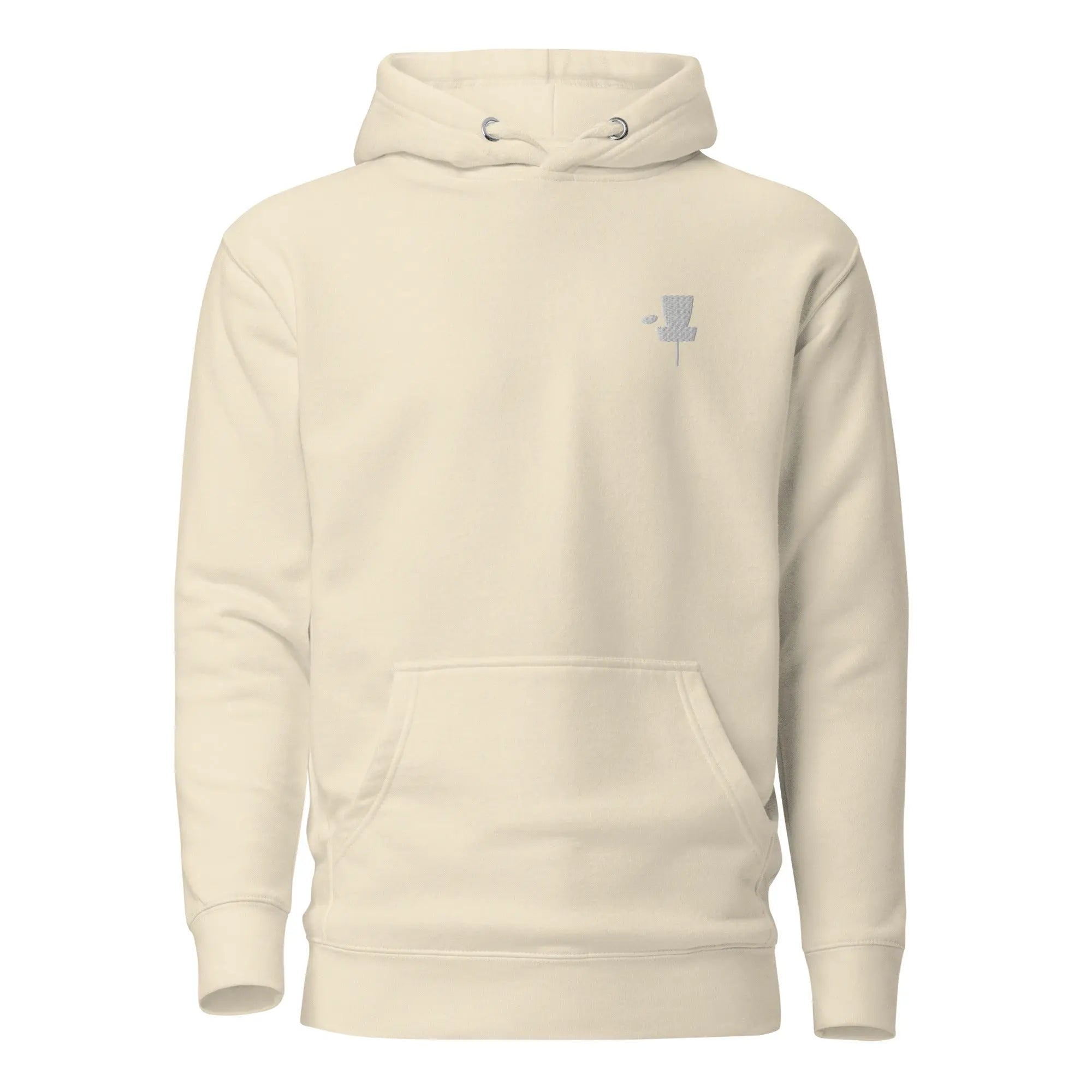 Disc Golf Basket Embroidered | Minimalist Disc Golf Hoodie  