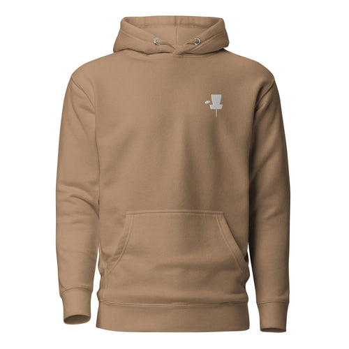 Disc Golf Basket Embroidered | Minimalist Disc Golf Hoodie  