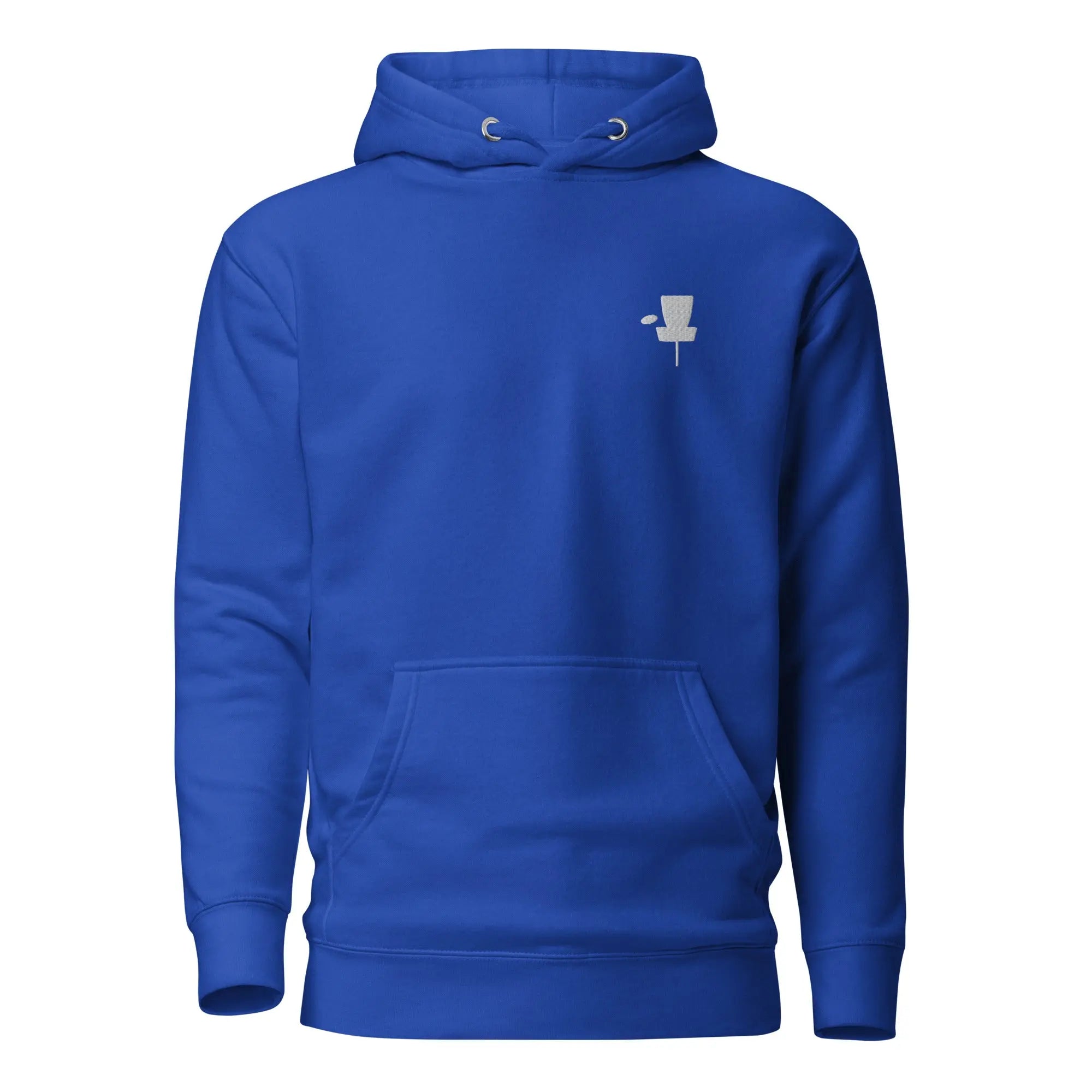 Disc Golf Basket Embroidered | Minimalist Disc Golf Hoodie  