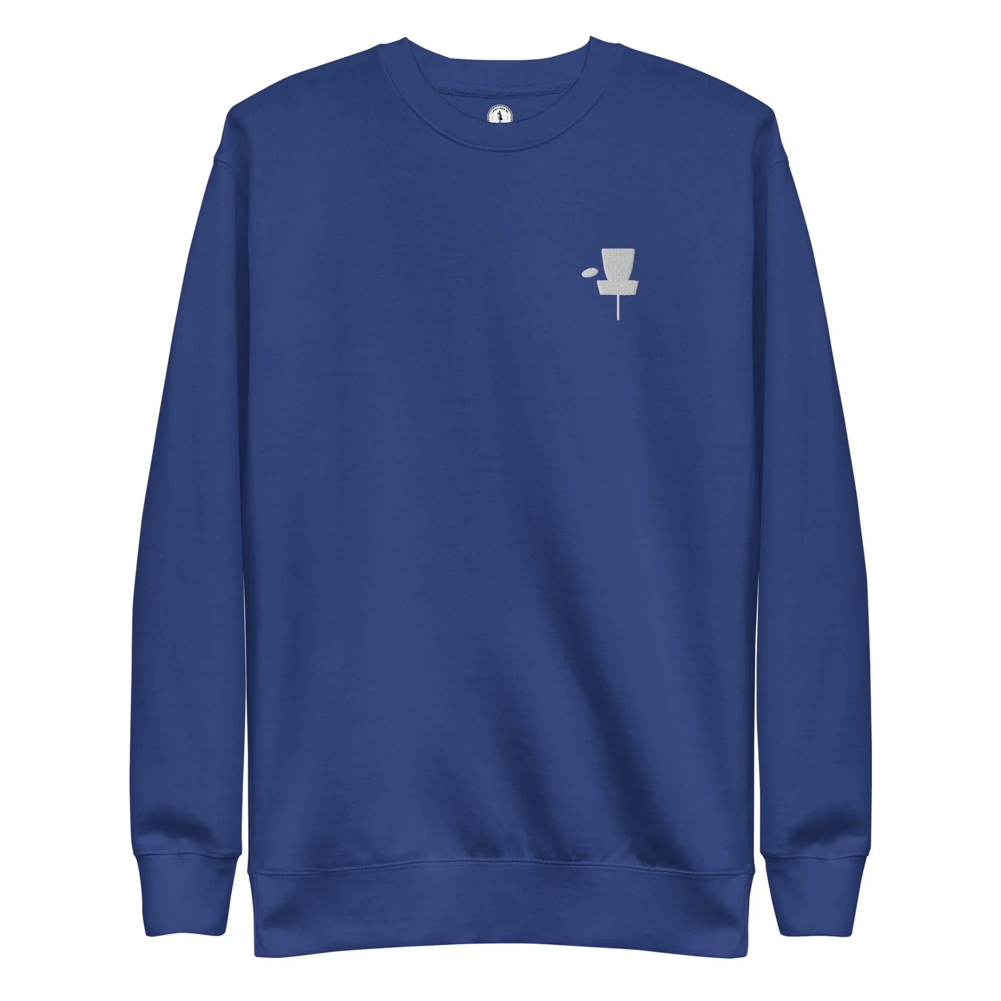 Disc Golf Basket Embroidered | Minimalist Disc Golf Sweatshirt  