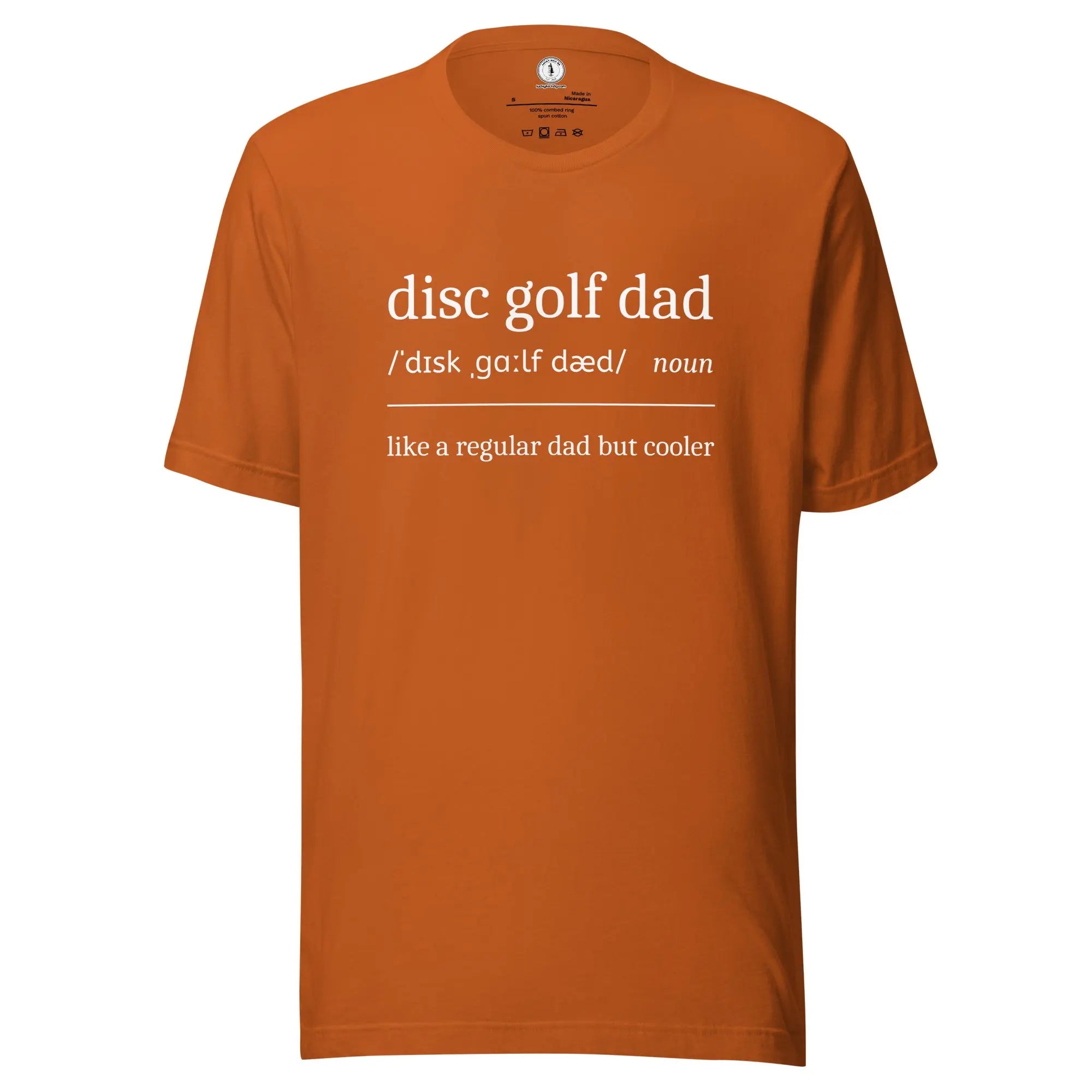 Disc Golf Dad Definition T-shirt  