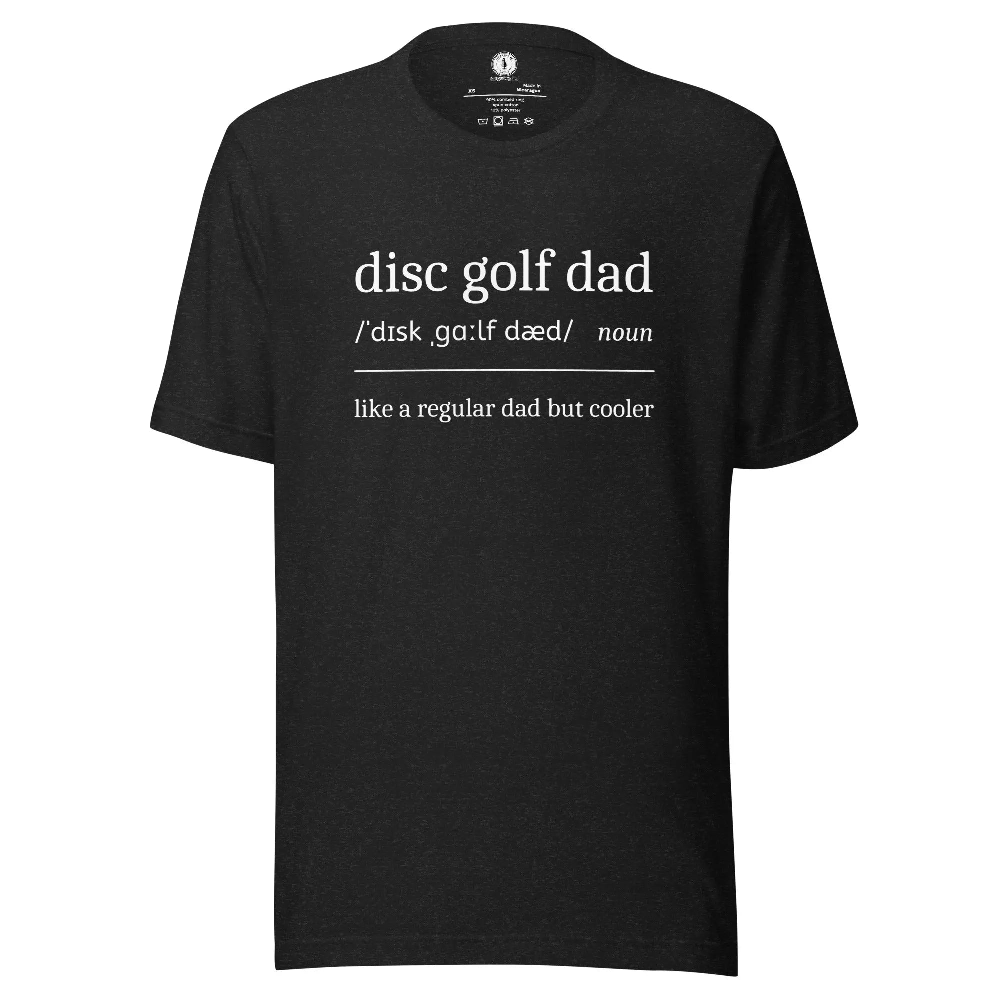 Disc Golf Dad Definition T-shirt  