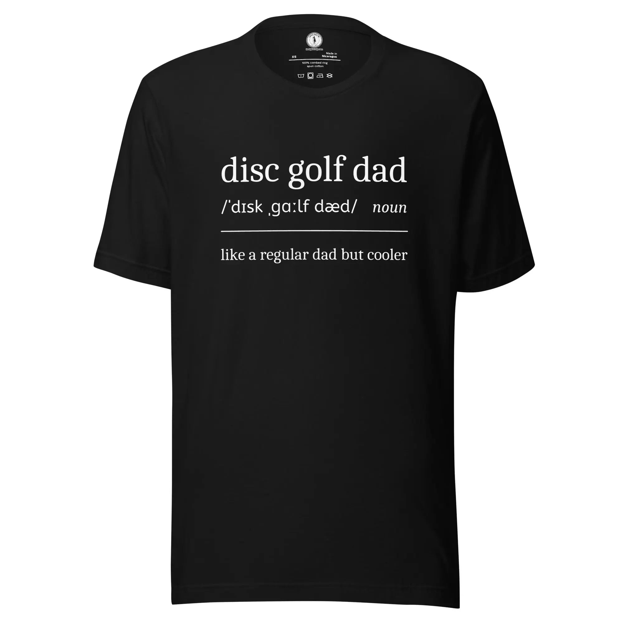 Disc Golf Dad Definition T-shirt  