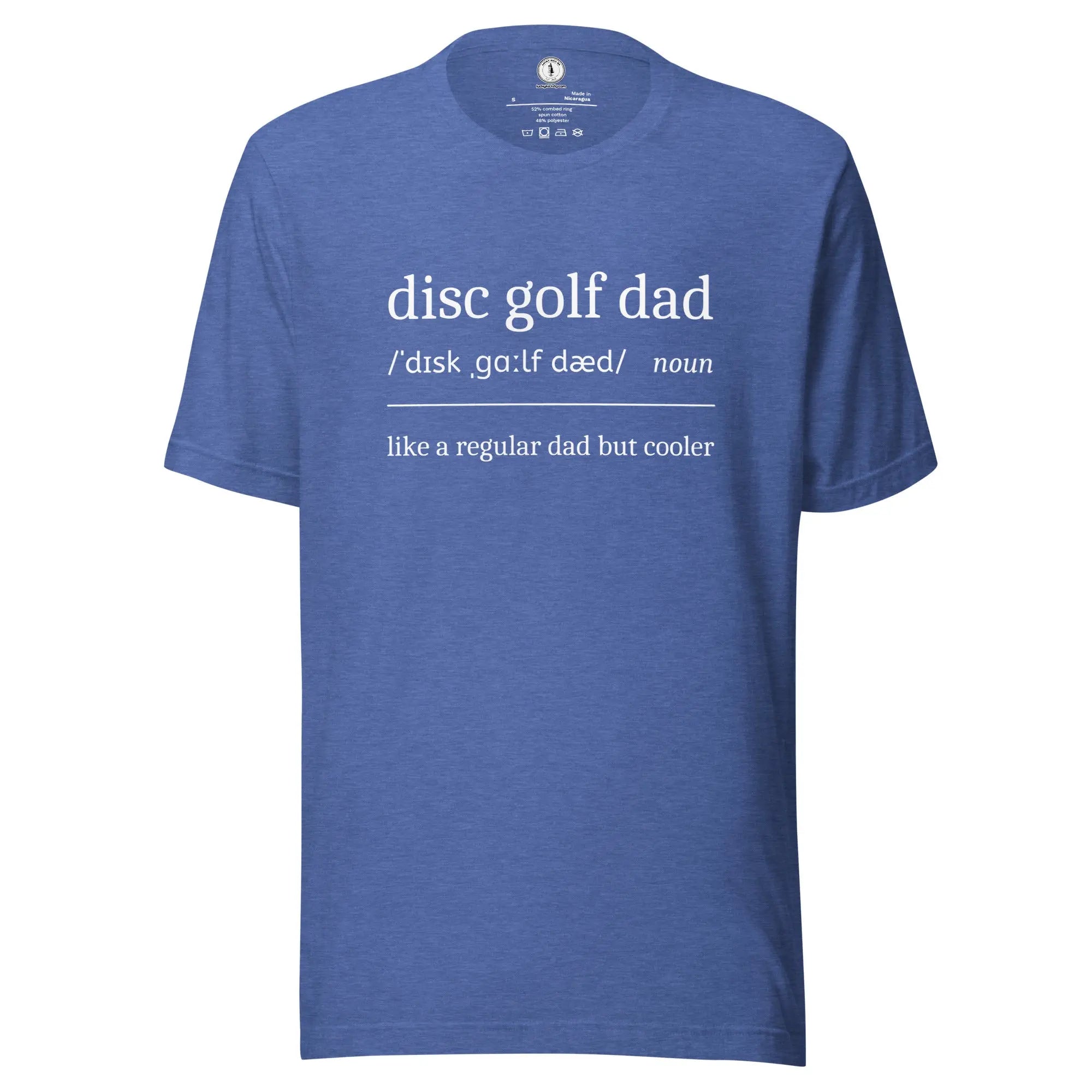 Disc Golf Dad Definition T-shirt  