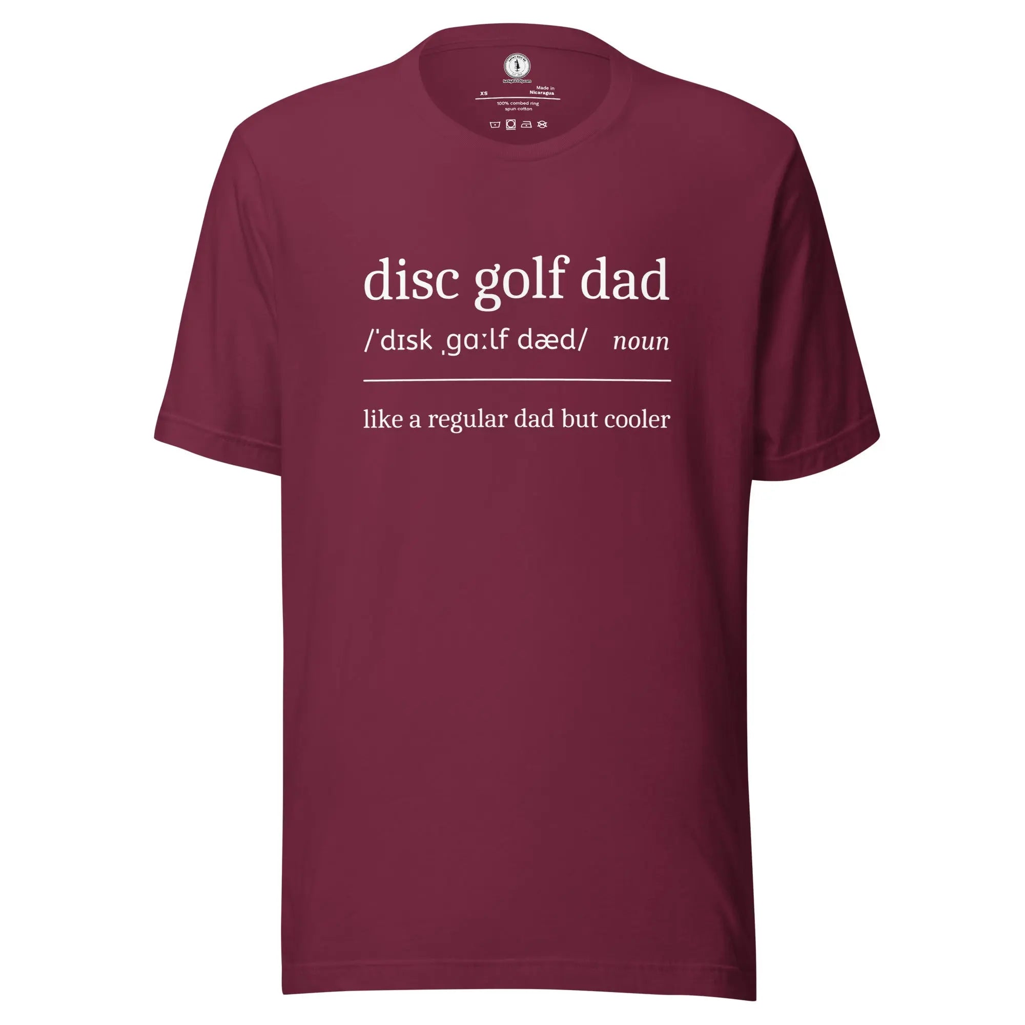 Disc Golf Dad Definition T-shirt  