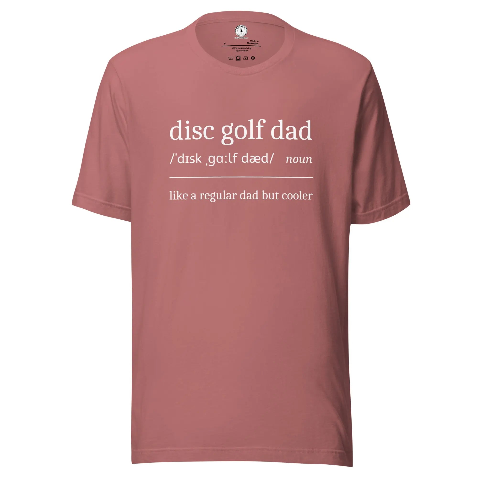 Disc Golf Dad Definition T-shirt  