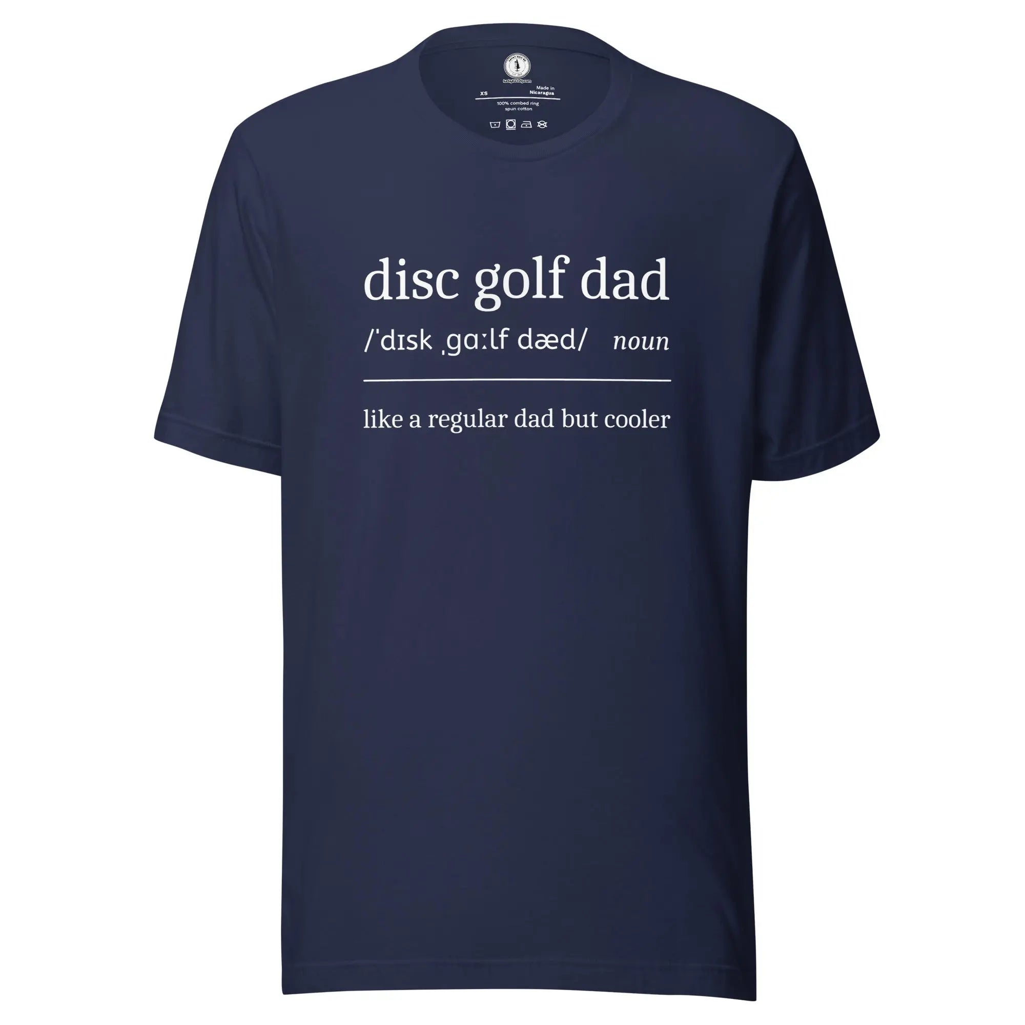 Disc Golf Dad Definition T-shirt  