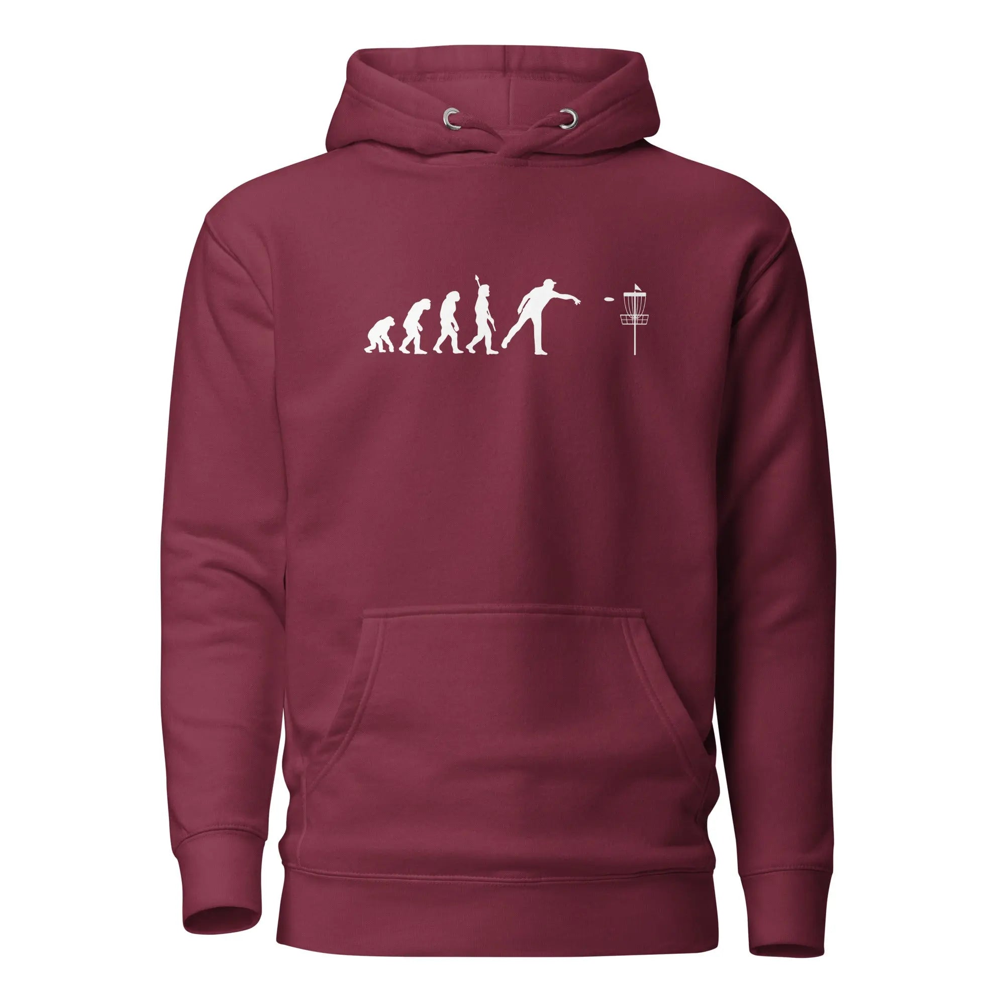 Disc Golf Human Evolution Hoodie  