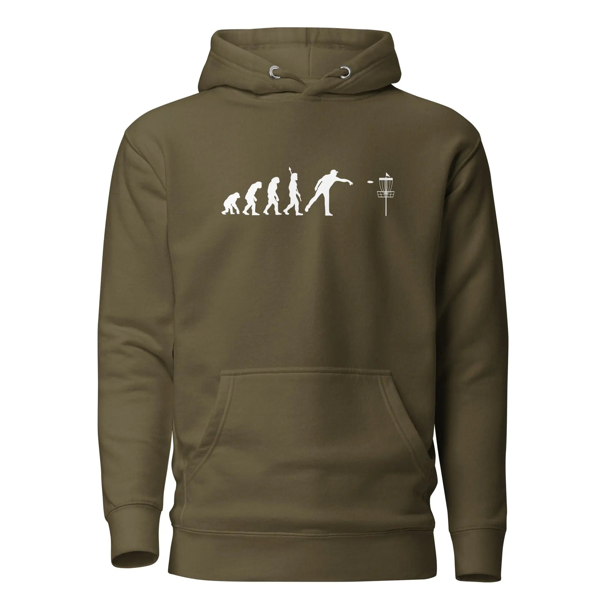 Disc Golf Human Evolution Hoodie  