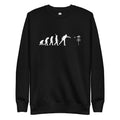 Disc Golf Human Evolution Sweatshirt  