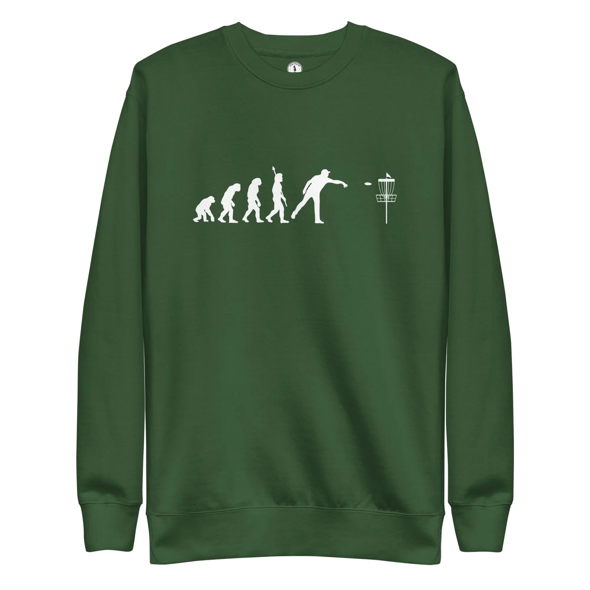 Disc Golf Human Evolution Sweatshirt  