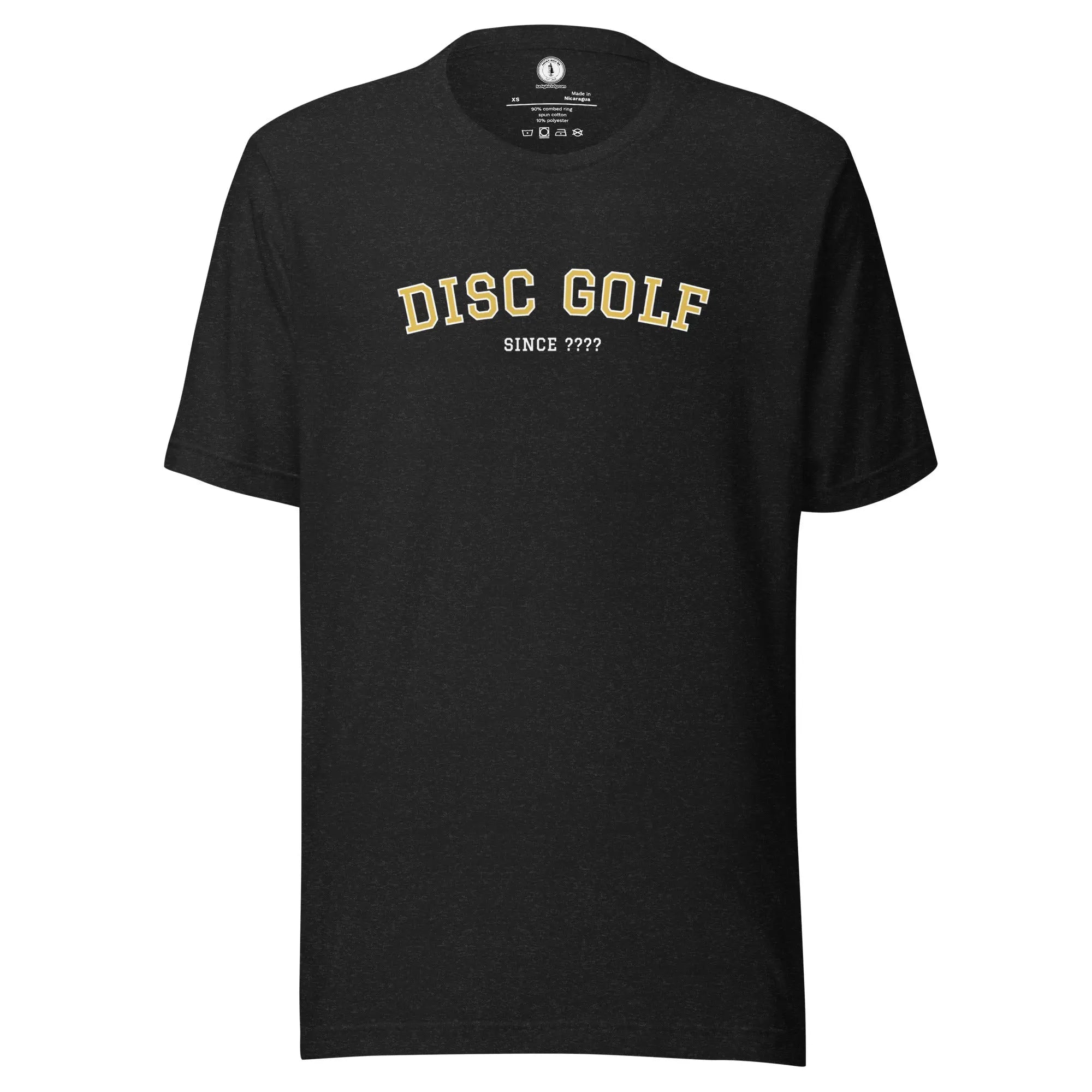 Disc Golf Since Custom Year T-shirt  