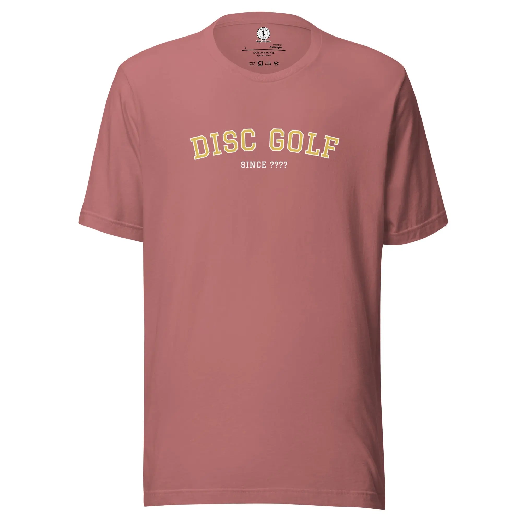Disc Golf Since Custom Year T-shirt  
