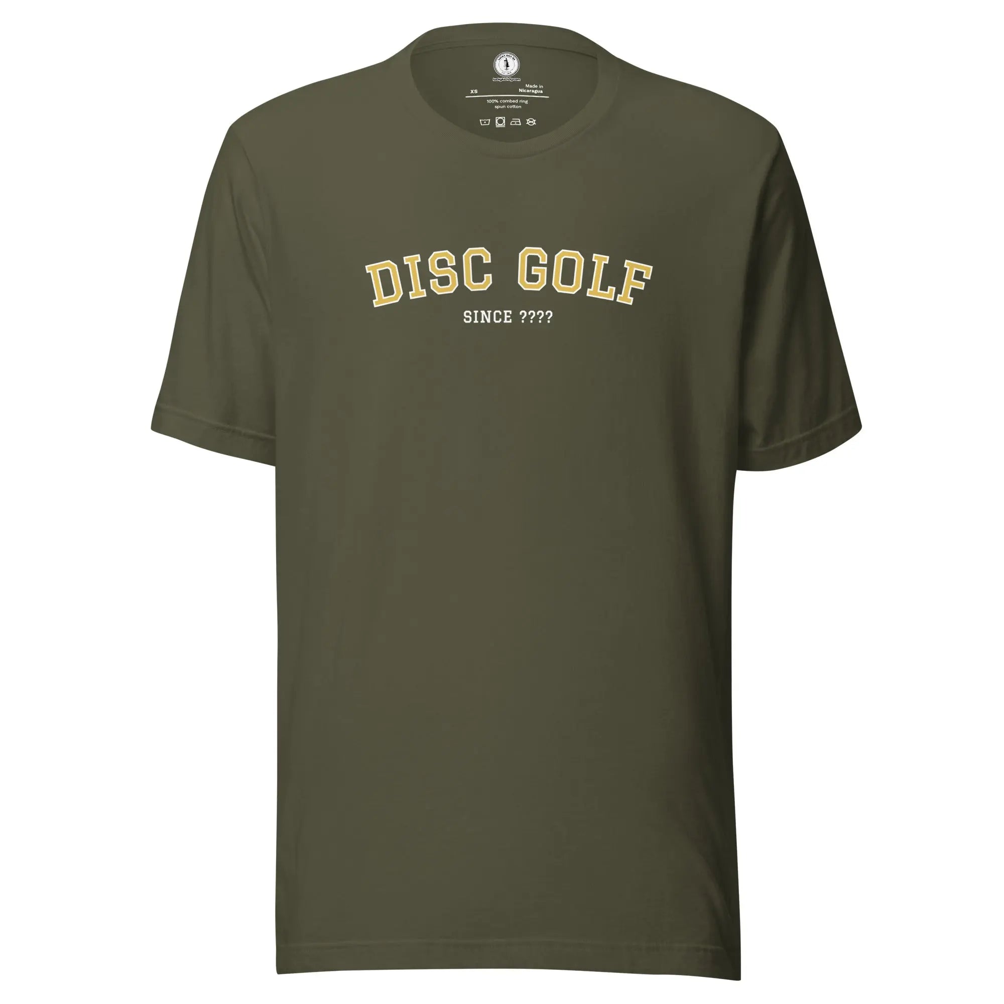 Disc Golf Since Custom Year T-shirt  