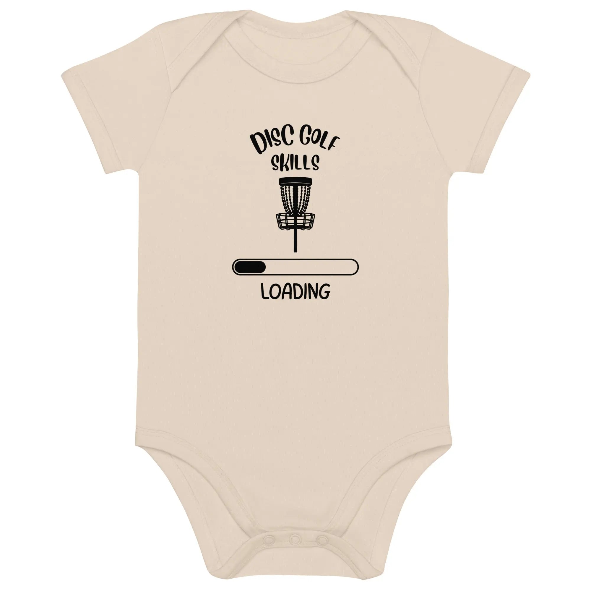 Disc Golf Skills Loading Baby Bodysuit  