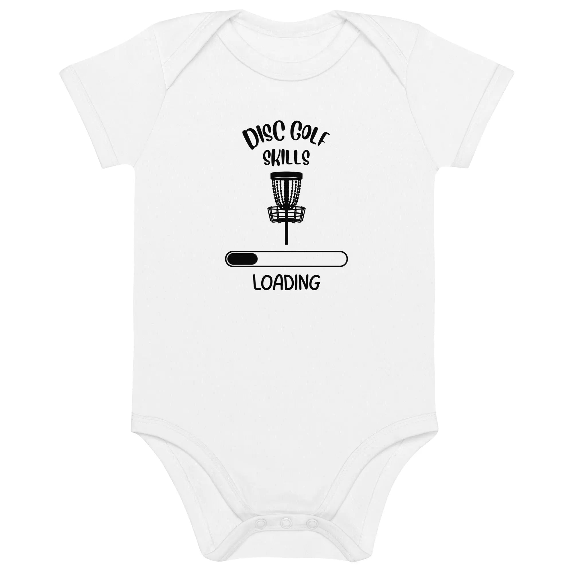 Disc Golf Skills Loading Baby Bodysuit  