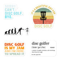 Disc Golf Sticker Pack  