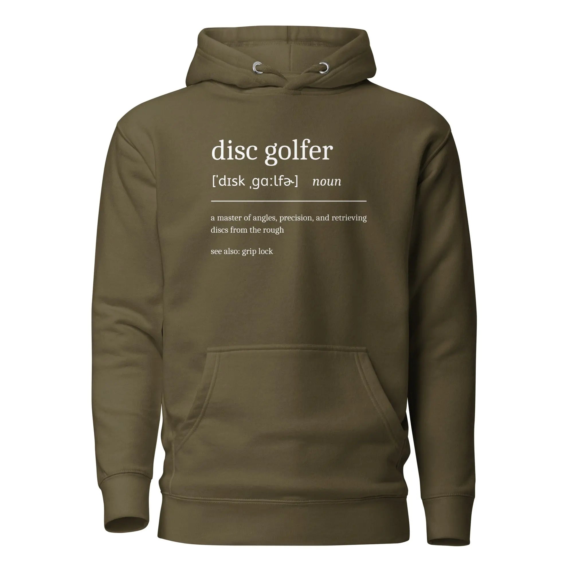 Disc Golfer Definition Hoodie  