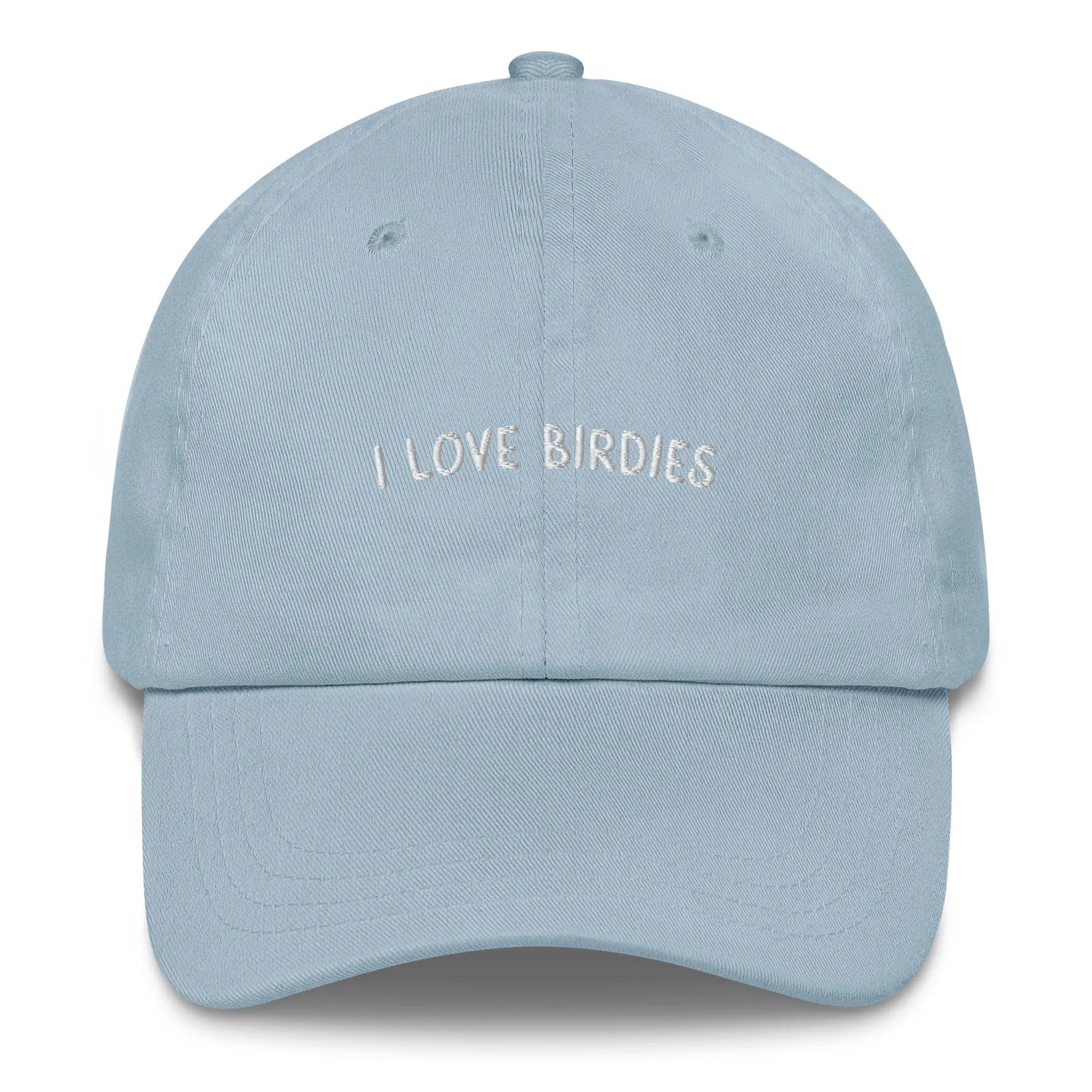 I Love Birdies Embroidered Cap  