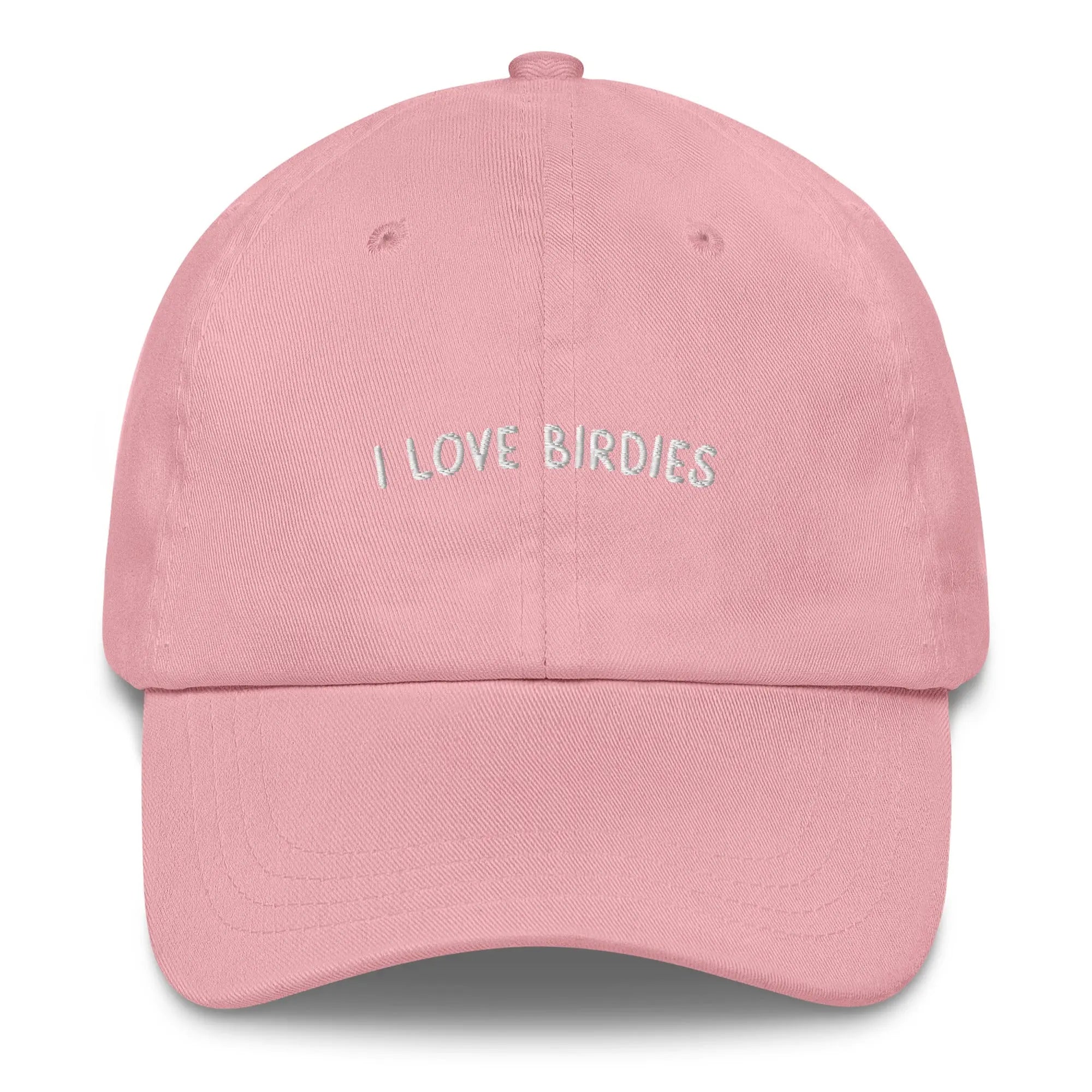 I Love Birdies Embroidered Cap  