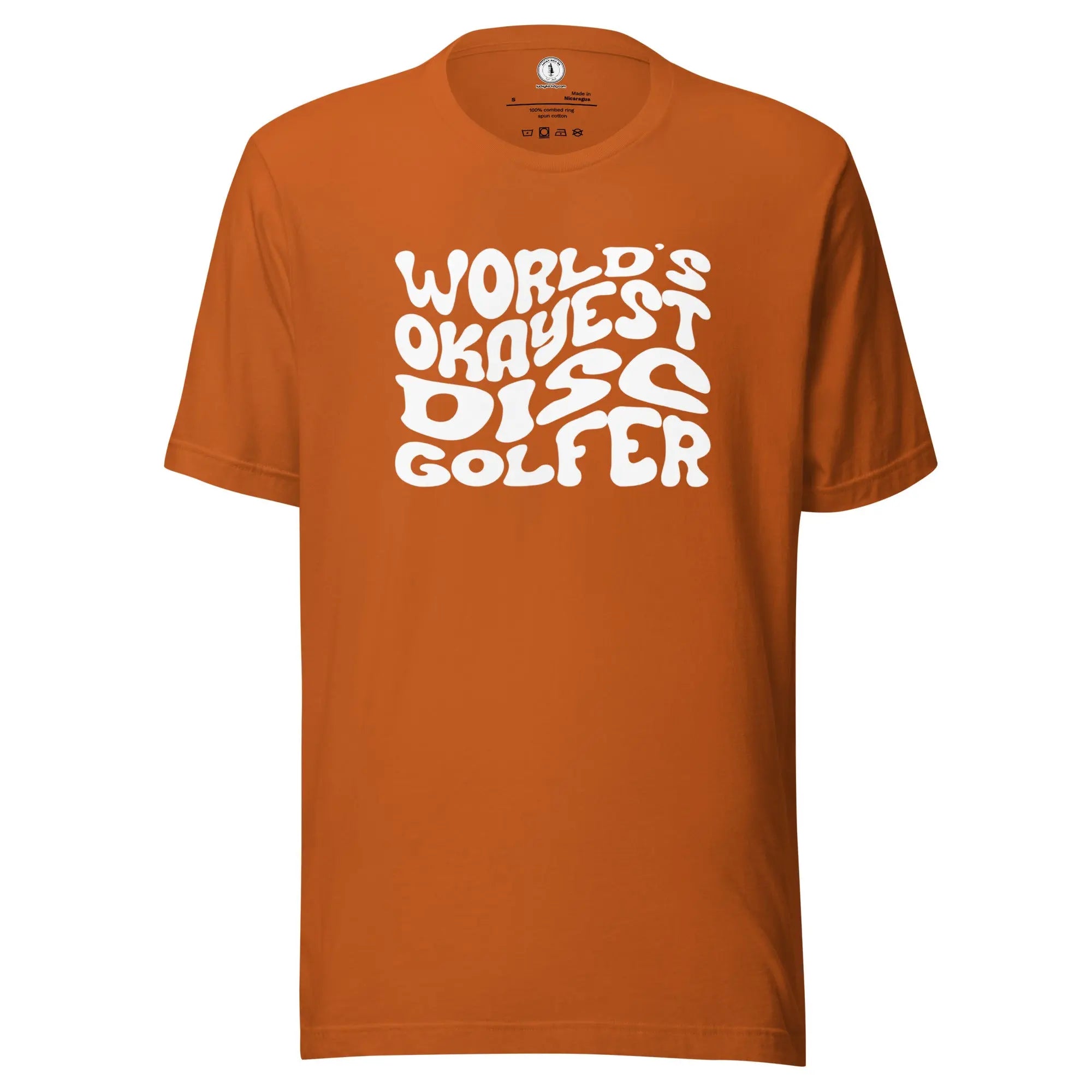 World's Okayest Disc Golfer T-shirt  