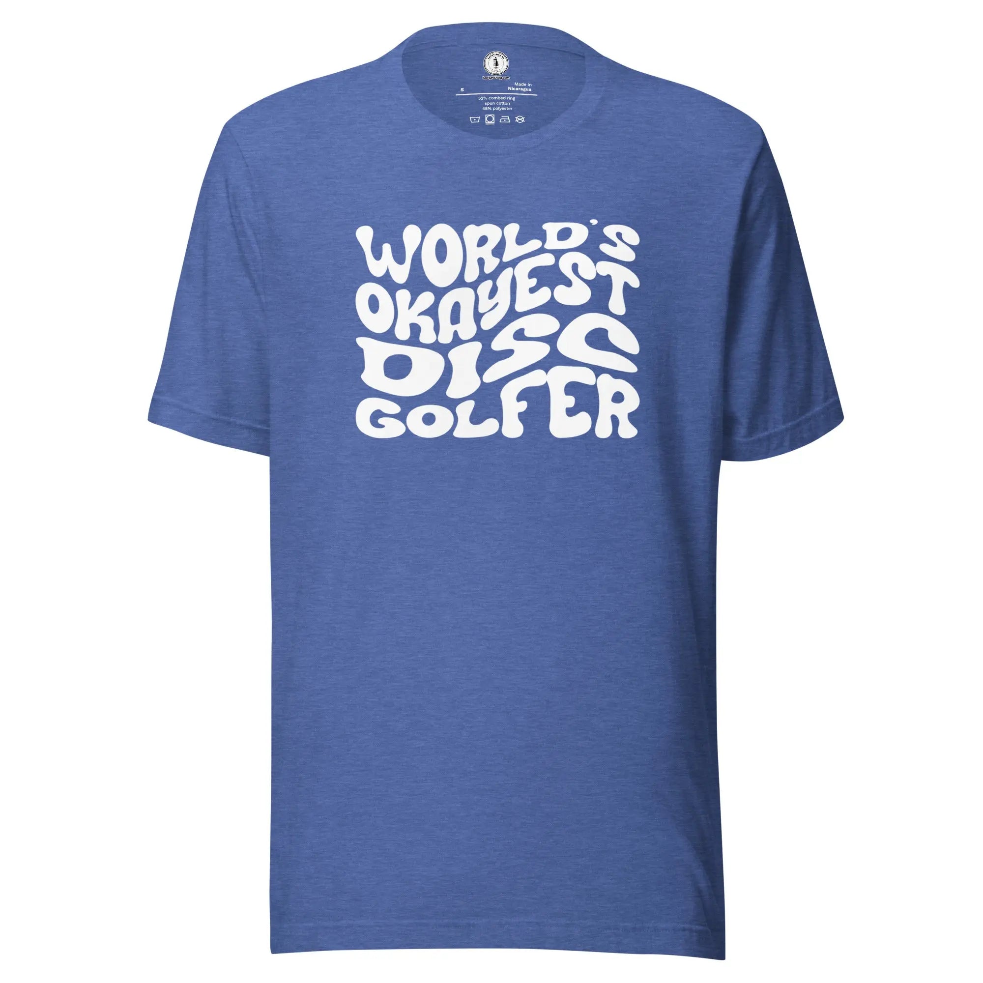 World's Okayest Disc Golfer T-shirt  