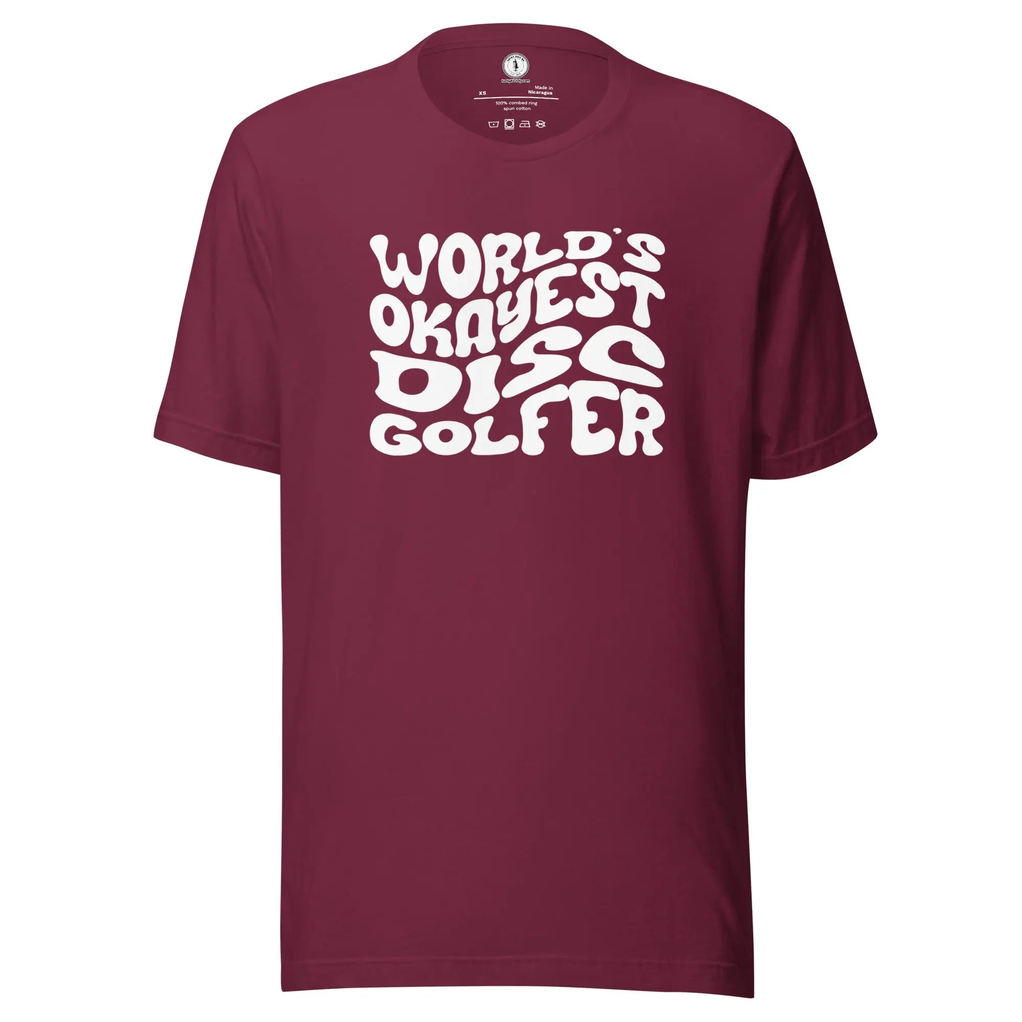 World's Okayest Disc Golfer T-shirt  