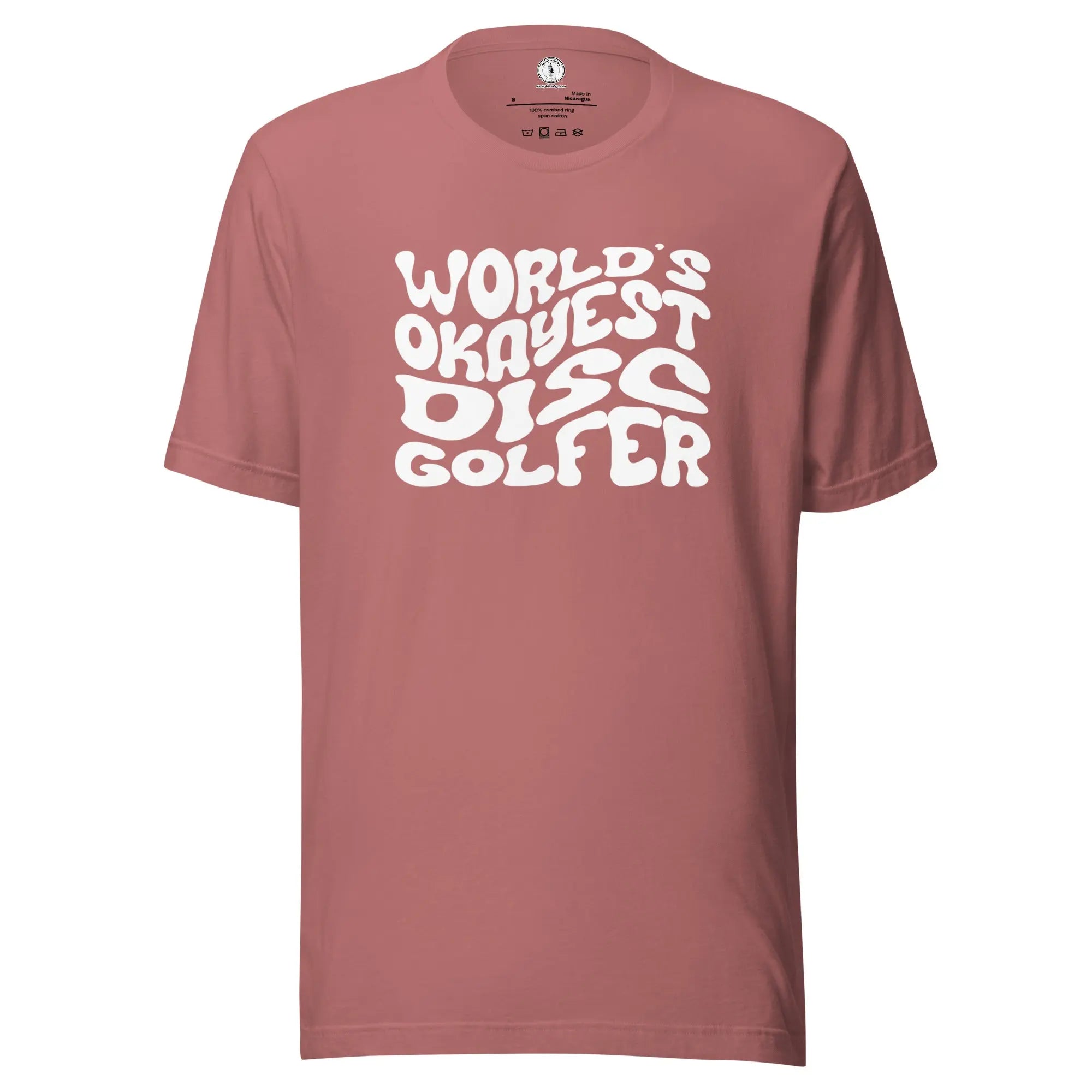 World's Okayest Disc Golfer T-shirt  