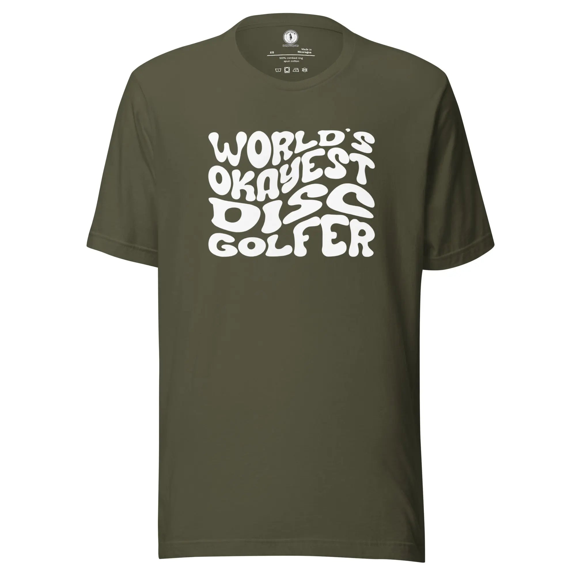 World's Okayest Disc Golfer T-shirt  